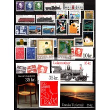 Danmark, postfrisk, årgang 1991 og hæfter